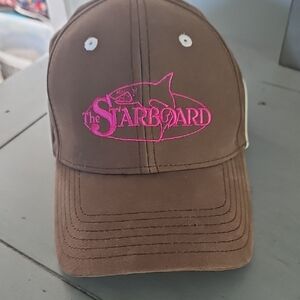 The Starboard Dewey Beach rare Women's Embroidered Baseball Cap